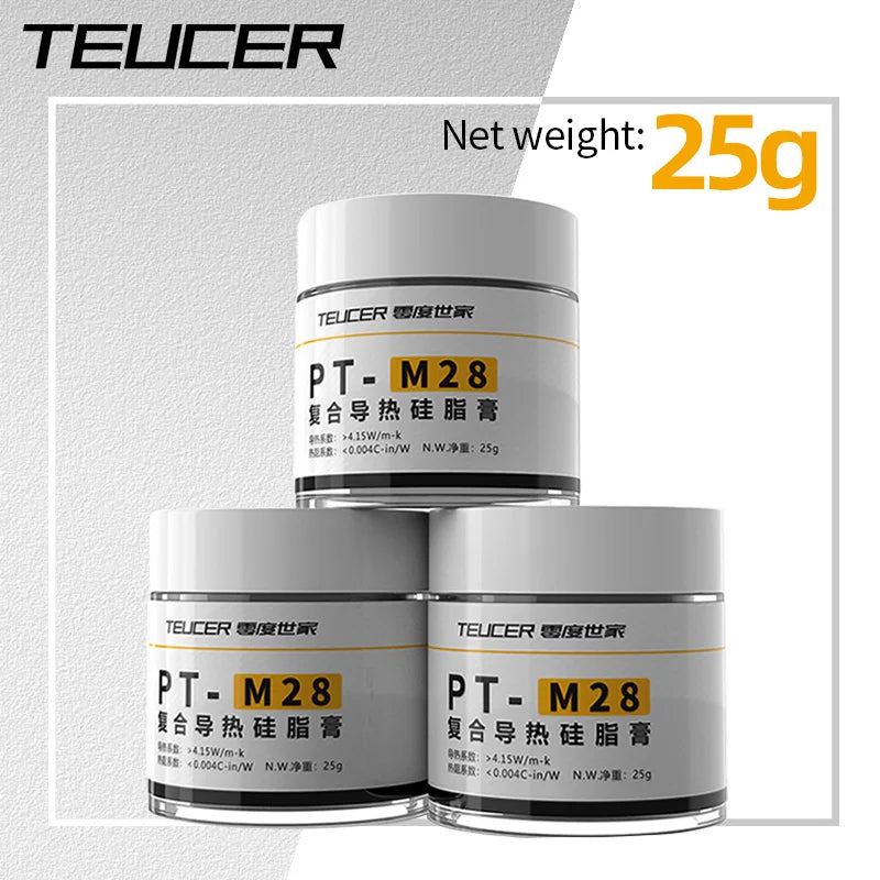 Teucer PT-M28 Processor Heat-dissipating Thermal Grease PC Computer