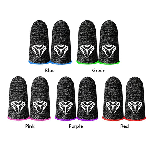 1-10 Pairs Thumb Gloves Touch Screen Finger Cots Sweatproof for PUBG