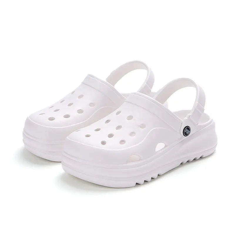Chunky Platform Clogs Shoes for Women Thick Bottom Non Slip Beach