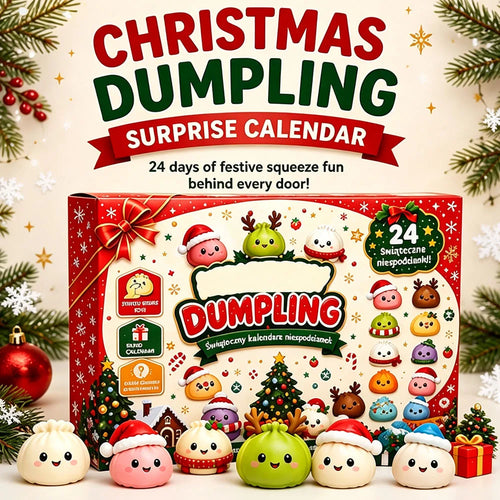Christmas Squishy Advent Calendar 24 Day Countdown Surprise Box