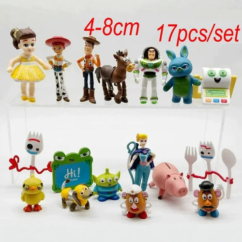 Toy Story 5 Action Figures Toys Woody Buzz Lightyear Jessie Lilypad