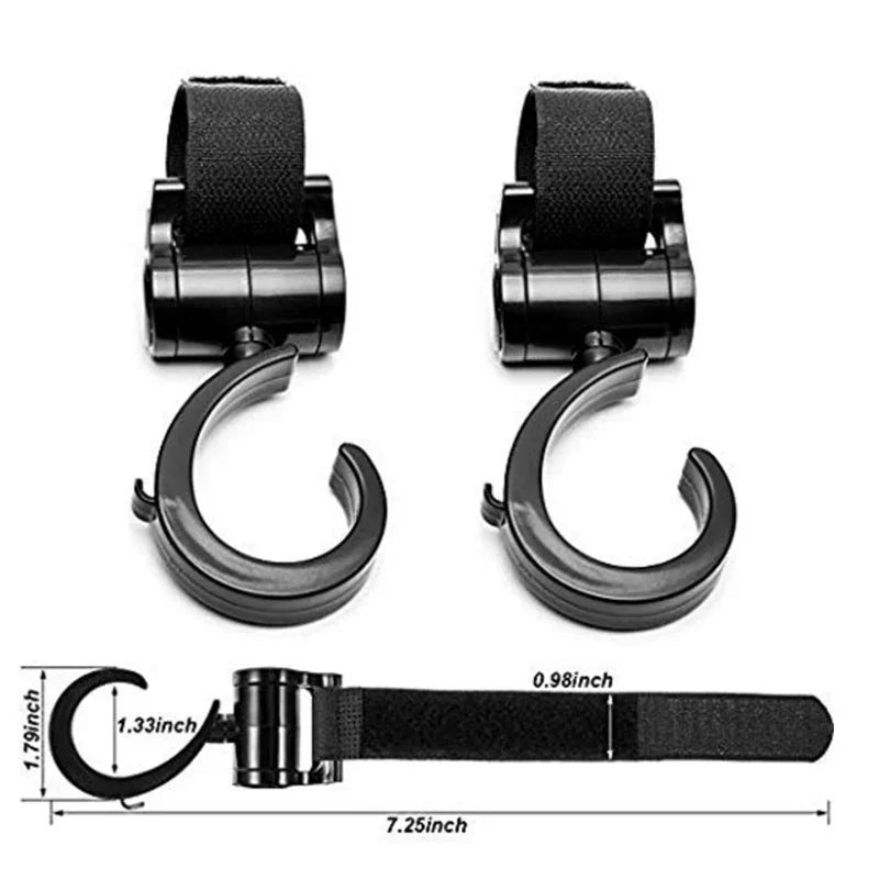 Baby Stroller Hooks Plastic Buckles Clips Carabiner Multifunction