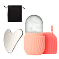 1/3Pcs Facial Cleansing Tool,Heart-Shaped Scraping Tool, Ice Facial