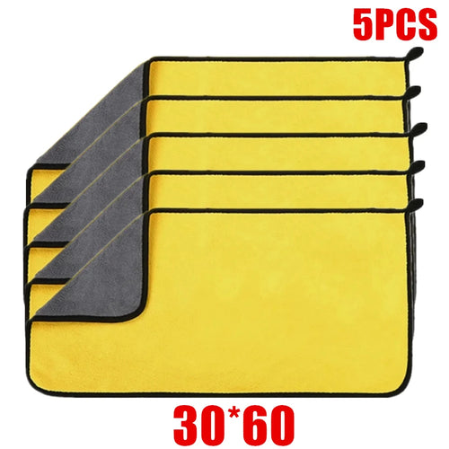 Microfiber Cleaning Towel Car Cleaning Cloths Professional
