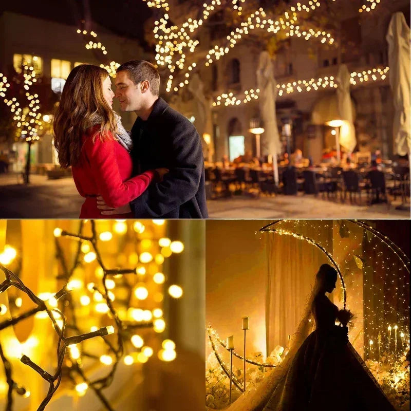 Outdoor Solar Light String LED Christmas Decoration