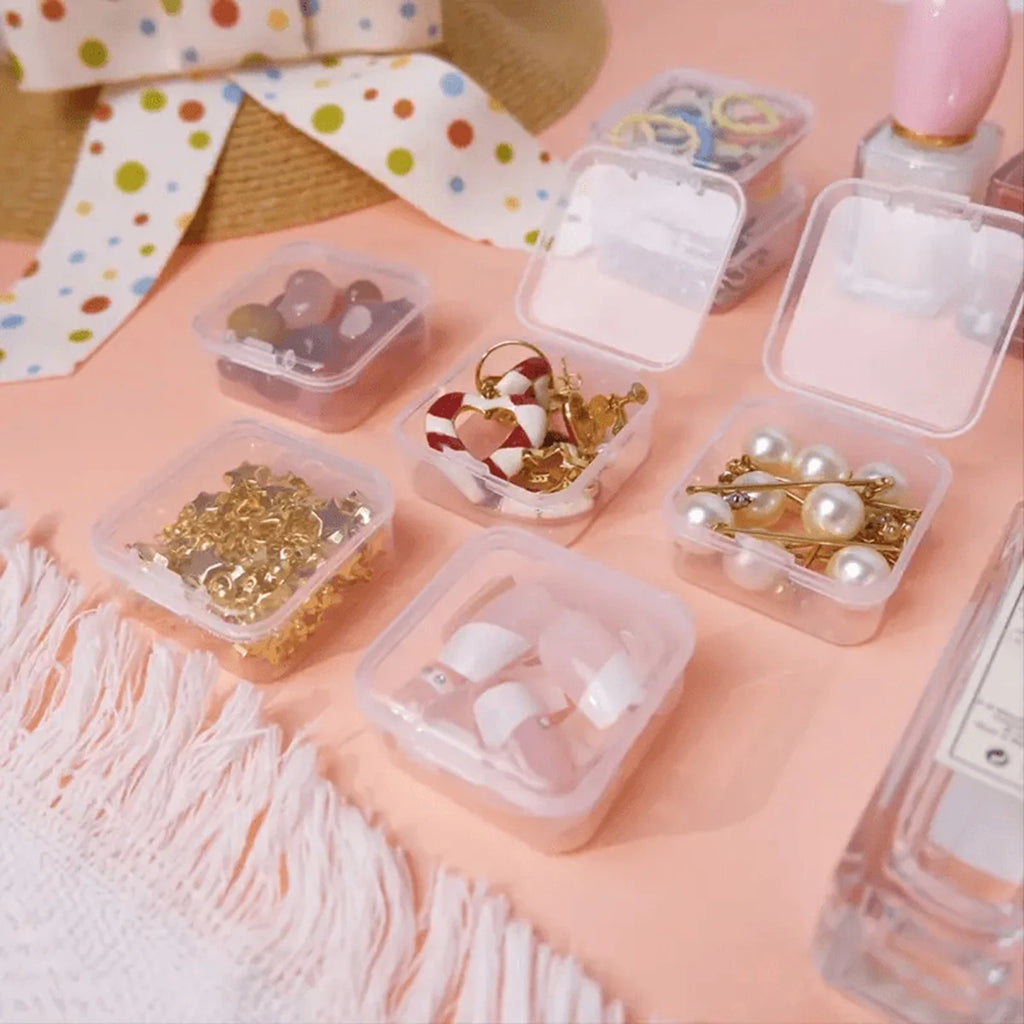 DIY Diamond Painting Embroidery Storage Box, Nail Art Jewelry