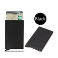 Rfid Metal Credit Card Holder Luxury Men Minimalist Wallet Cardholder