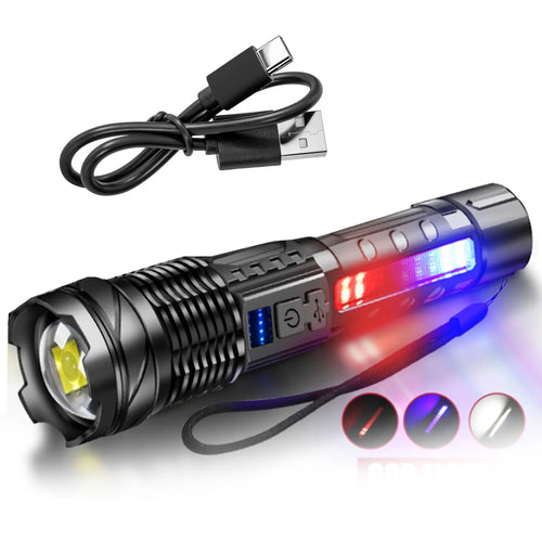 High Powerful LED Flashlights Long Range 150M Super Bright Torch Light