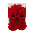 3Pcs/Set Lace Flower Baby Headbands Socks Cotton Non-slip Anklet 0-12M