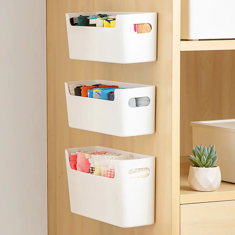 Non Perforated Cling Film Rack Inside Cabinet Wall Shelf Shelves Spice