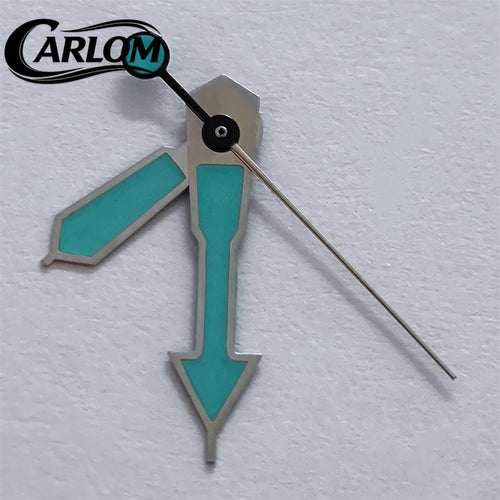 NH Watch Hands For NH35 NH36 NH38 NH39 NH70 Movement Green Luminous