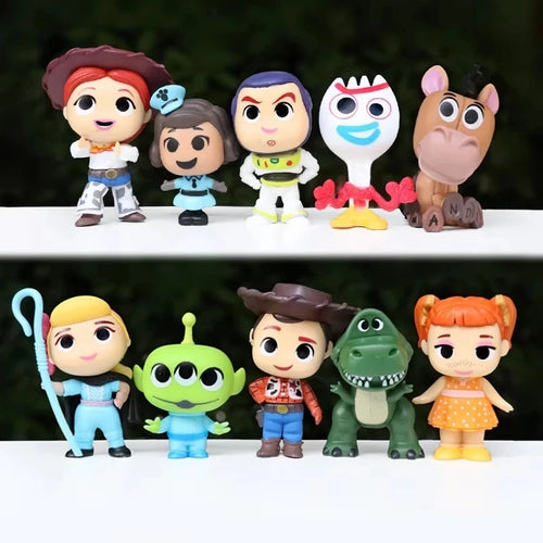 Toy Story 5 Action Figures Toys Woody Buzz Lightyear Jessie Lilypad