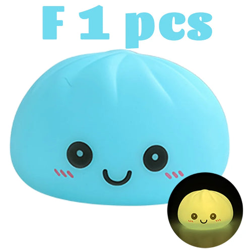 Dumpling Night Lights Glowing Dumplings Desktop Ornament Cute