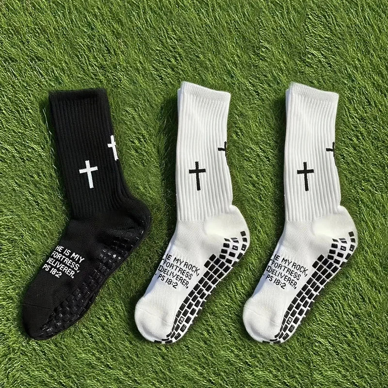 3 Pairs New Outdoor Men Women Sports Football Socks Dispensing Sports