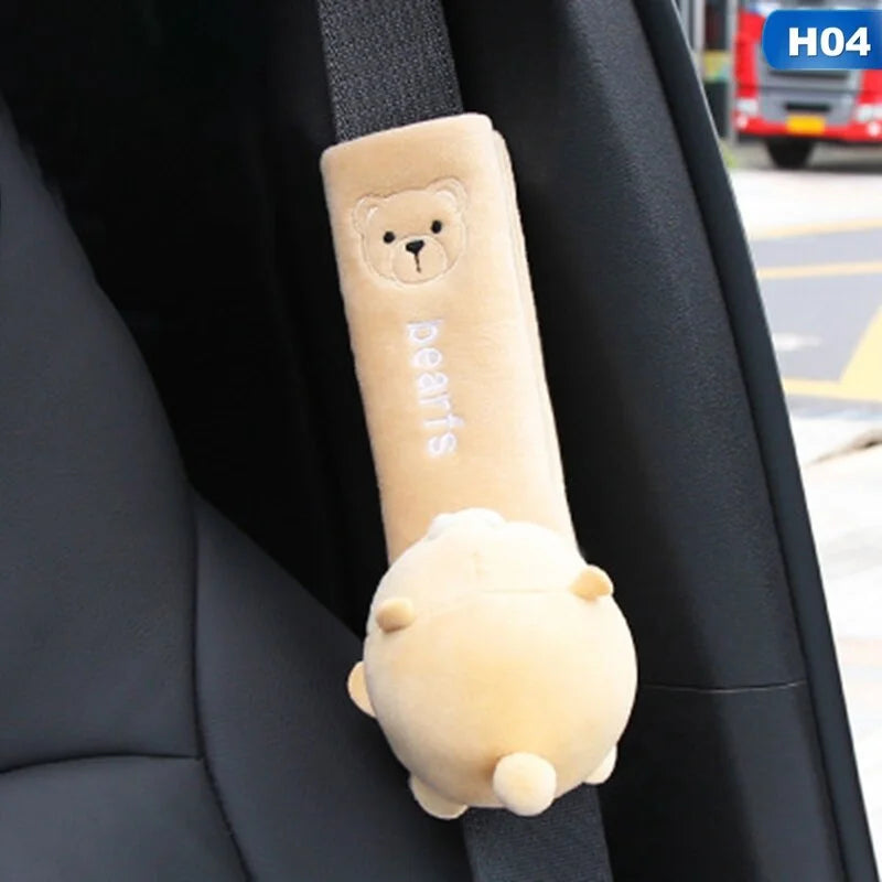 Cute Animal Car Seat Belt Pads Universal Car Seat Shoulder Strap Pad