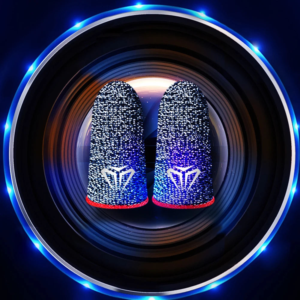 1-10 Pairs Thumb Gloves Touch Screen Finger Cots Sweatproof for PUBG