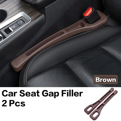 2 Pcs Car Seat Gap Filler Between Seats Crevice Interior Decoration