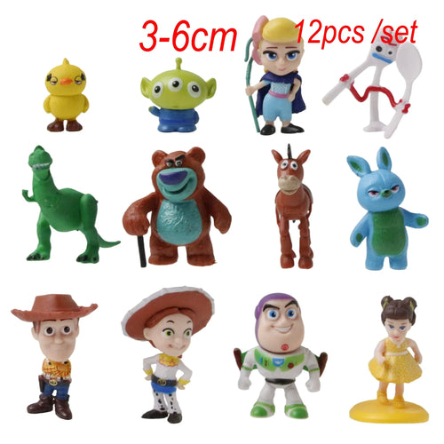 Toy Story 5 Action Figures Toys Woody Buzz Lightyear Jessie Lilypad