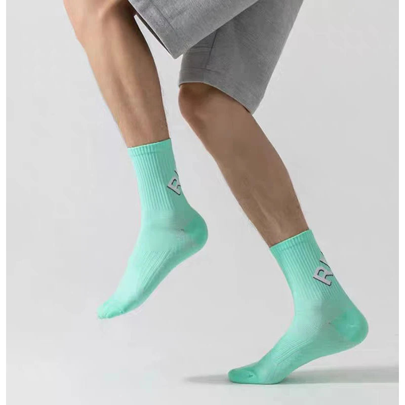 1/3 Pair Of Running Socks For Men And Women, Short Tube Towel Bottom