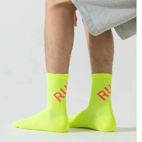 1/3 Pair Of Running Socks For Men And Women, Short Tube Towel Bottom