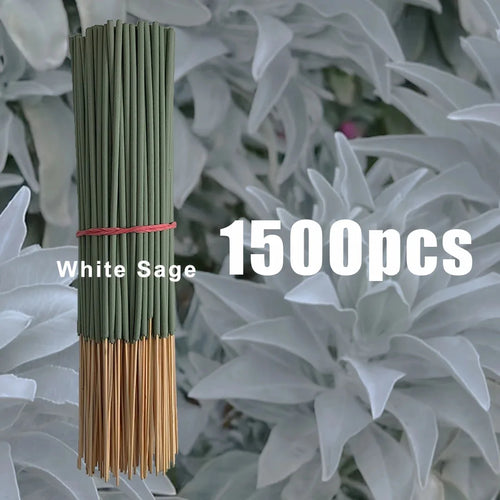 White Sage Incense Sticks, 8.66inch Sticks, Suitable for Yoga