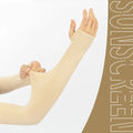 Ice Silk UV Protection Arm Sleeves Men Women Solid Color Cycling Arm