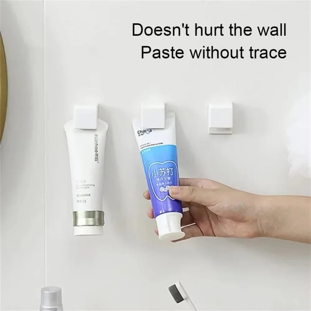1/2/3/5/10Pcs Punch-free Toothbrush Holder Wall-mounted Toothpaste