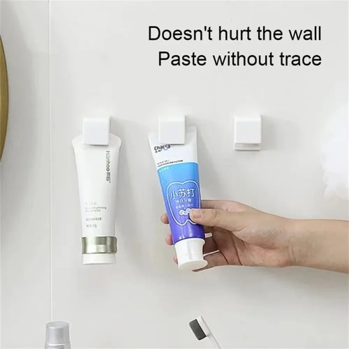 1/2/3/5/10Pcs Punch-free Toothbrush Holder Wall-mounted Toothpaste