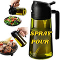 Olive Oil Dispenser Plastic Bottle for Kitchen Gadgets Air Fryer