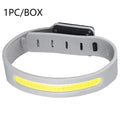 COB LED Armband Light 350mAh 500LM Sport Night Running Warning Arm Leg