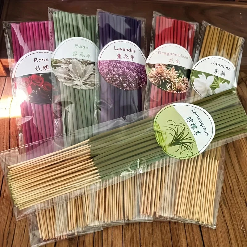 6 Sets of Approximately 126 High-Quality Aromatherapy Sticks