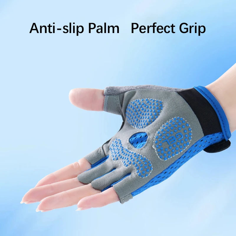 Kids Cycling Skateboard Gloves Anti-Slip Summer Spring Sports