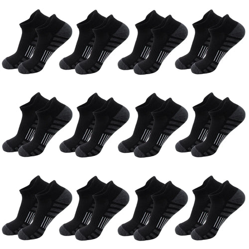 Ankle Athletic Running Socks Cushioned Breathable Low Cut