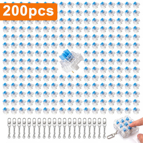 50 Pcs 3-Pin MX Style Mechanical Keyboard Switches Clicky Keyboard