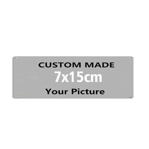 Custom Metal Tin Signs Retro Plaque Home Decor Iron Wall Art Poster