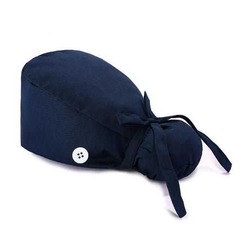 Adjustable Surgical Scrub Caps Working Cap Ponytail Holder Bouffant