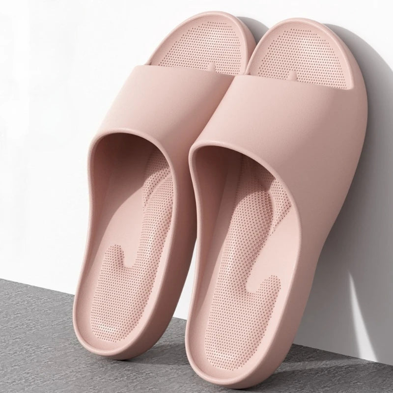 Couple Home Slippers Soft EVA Non-Slip Slides Lightweight Breathable