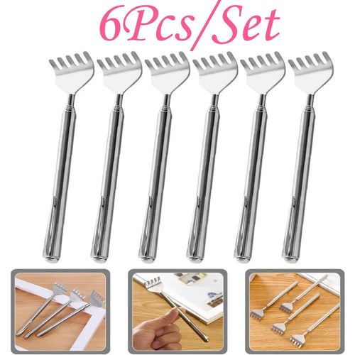 Compact Telescopic Back Massager – Portable Extendable Stainless