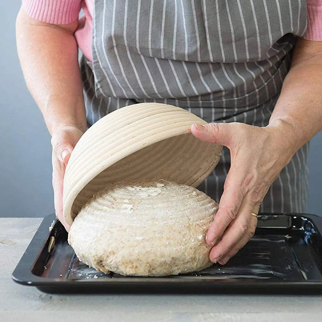 Handmade Rattan Bread Proofing Basket Natural Fermentation Sourdough