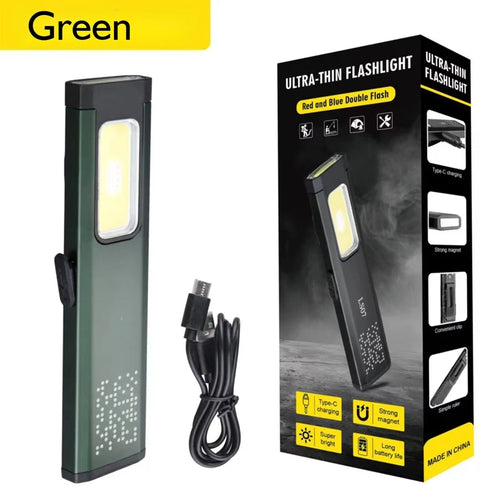 Mini Portable Rechargeable LED Torch Light, Waterproof Outdoor Work