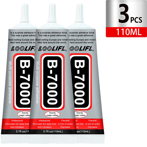 1-10Pcs Loolifl B-7000 Super Glue Safety Materials Epoxy Resin Repair