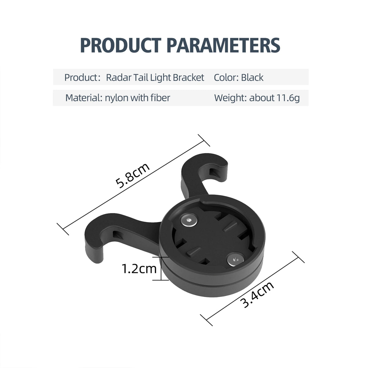 CYCLAMI S11 Bicycle Saddle Lamp Mount Bike Taillight Seatpost Holder