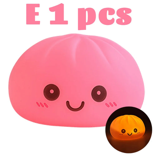 Dumpling Night Lights Glowing Dumplings Desktop Ornament Cute