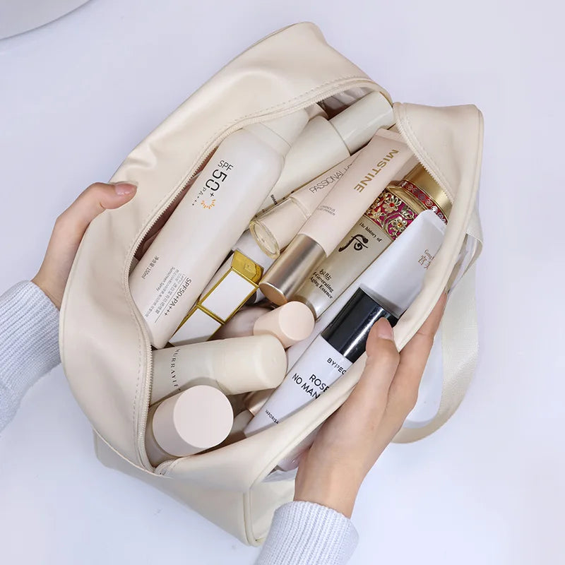 Portable Travel cosmetic bag Women Transparent Makeup Bag
