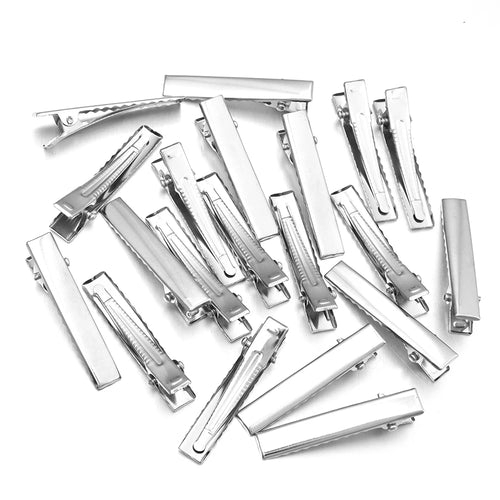 Metal Hair Clips Alligator Clips Hairpins Barrettes For DIY