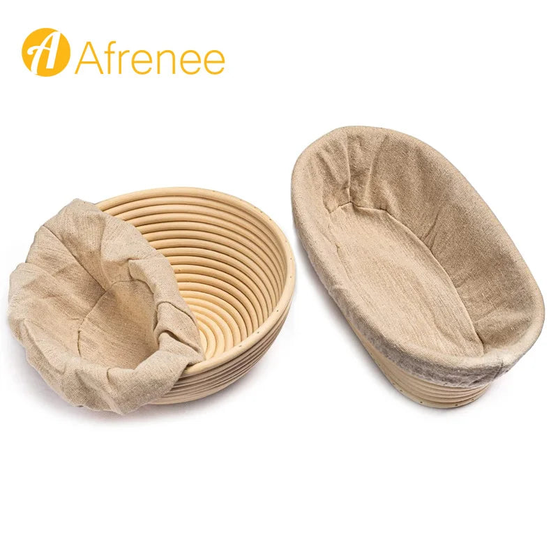 Handmade Rattan Bread Proofing Basket Natural Fermentation Sourdough