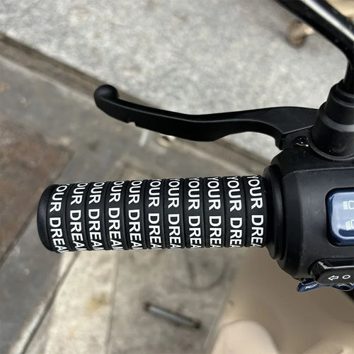 30mm Motorcycle Handlebar Covers Anti Slip O-Rings Silicone Handle