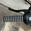 30mm Motorcycle Handlebar Covers Anti Slip O-Rings Silicone Handle
