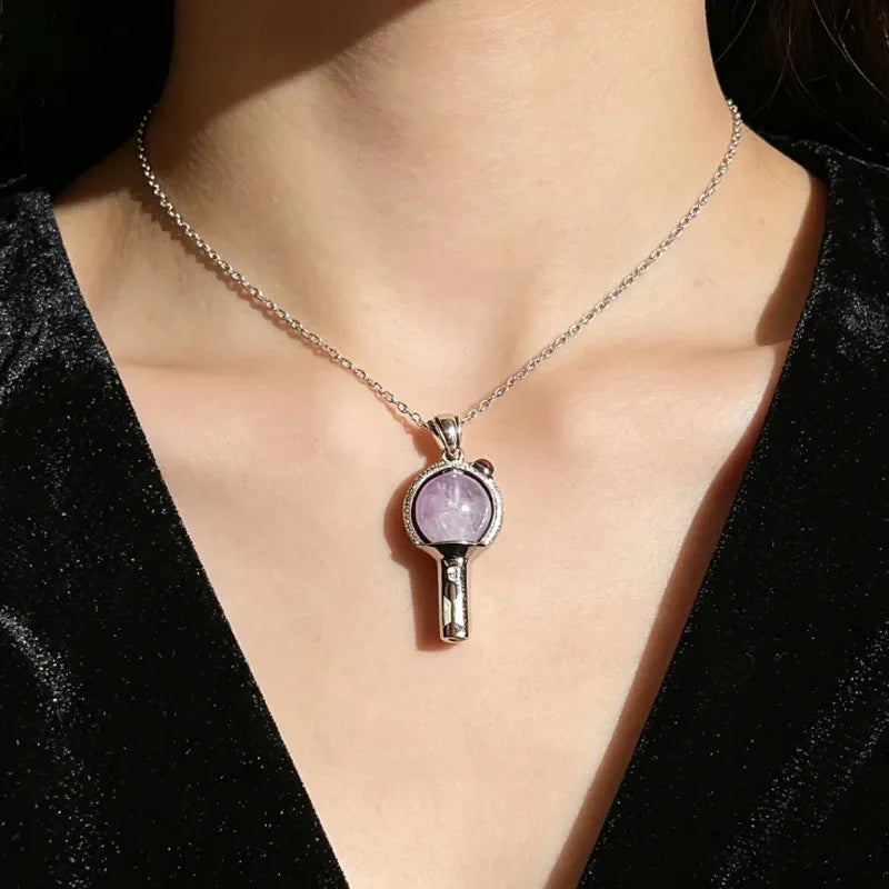 Latest model BT21 Necklace Creative Support Stick Necklace Support