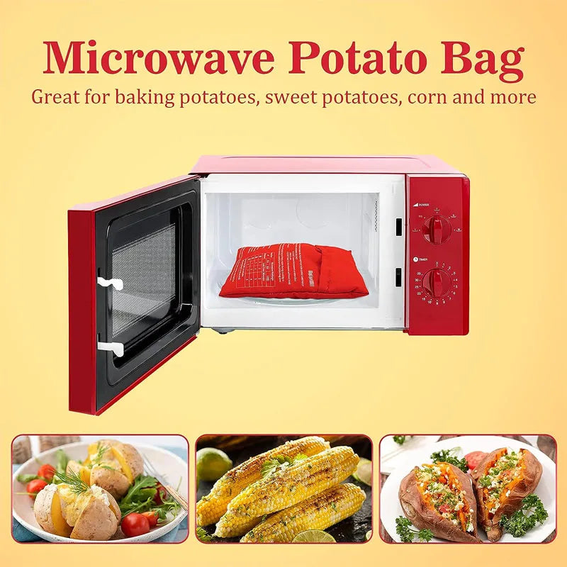 Microwave Potato Bag Reusable Express Microwave Potato Cooker Bag